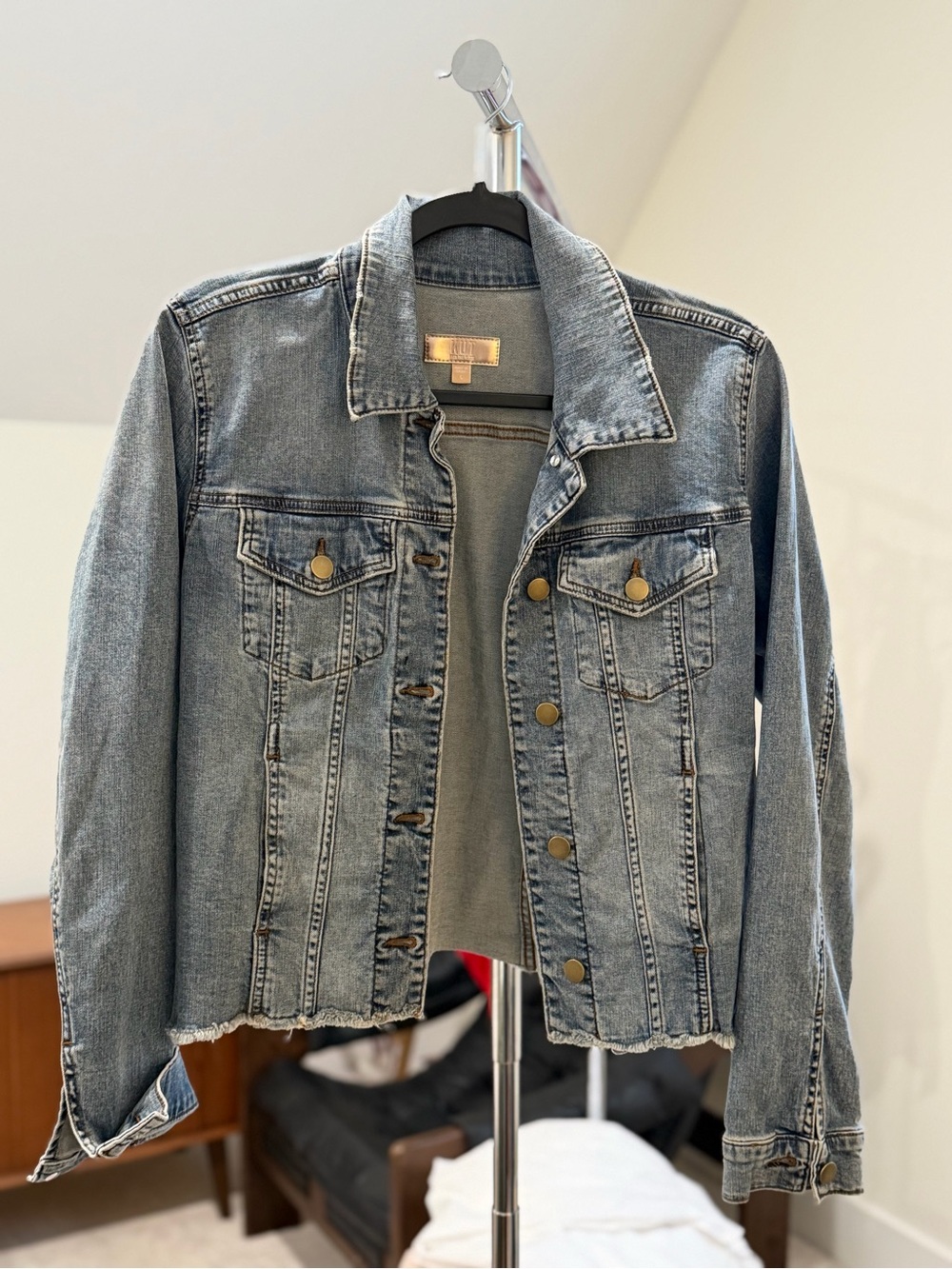 Kut from the Kloth Light Blue Denim Jacket